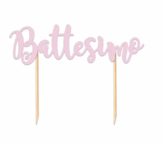 CAKE TOPPERS BATTESIMO
